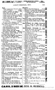 Bradt- Albany NY Directory p. 141 1907