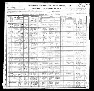 Rochester, Raliegh, 1900, Census, USA, Wallowa, Wallowa, Oregon