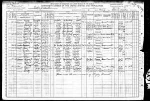 Census USA 1910 FHL microfilm: 1374237