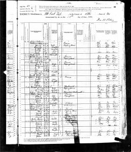 Glasscock, Charles B, 1880, Census, USA, Saint Charles, St Charles, Missouri