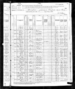 Foulke, Charles Wesley, 1880, Census, USA, Spring, Crawford, Pennsylvania