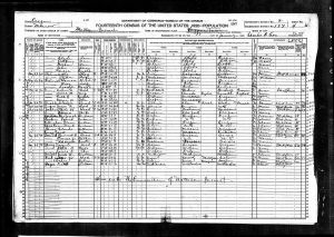 Luper, James Martin, 1920, Census, USA, Heppner, Morrow, Oregon