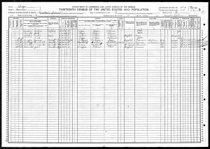 Luper, James Martin, 1910, Census, USA, Matteson, Morrow, Oregon