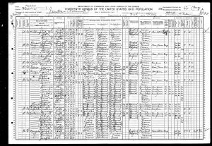 McClaugherty, William, 1910, Census, USA, Justice Precinct 7, Medina, Texas