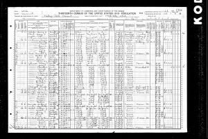 Cannon, Angus Jeanne, 1910, Census, USA, Park City, Summit, Utah