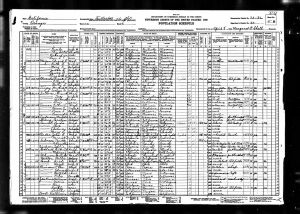 Renison, Pelleg Lea, 1930, Census, USA, Fullerton, Orange, California