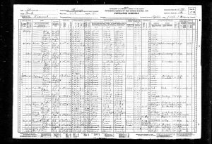 Carroll, Edward, 1930, Census, USA, Chicago, Cook, Illinois, USA
