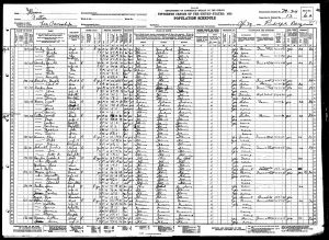 Mead, Mabel, 1930, Census, USA, Lee, Fulton, Illinois, USA