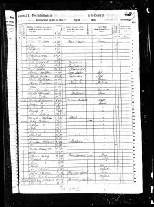 Conkey, Ithamar, 1850, Census, USA, Norwich, New London, Connecticut, USA