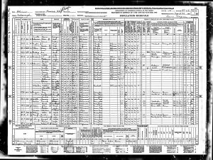 Luper, LeRoy, 1940, Census, USA, Prairie City, McDonough, Illinois