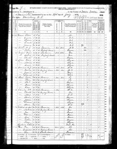 Owenby, William, 1870, Census, USA, Walla Walla, Washington Territory