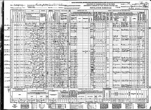 McClaugherty, Sidney Earl, 1940, Census, USA, Los Angeles, Los Angeles, California