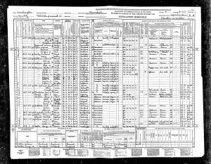 Census 1940 Cloverdale, Cowlitz, Washington USA Census, 1940 Washington