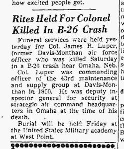 Luper, James R - Tucson Daily News - 1953-03-04