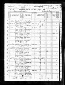 Luper, Daniel, 1870, Census, USA, Summit, Crawford, Pennsylvania