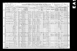 Balthasar, John N., 1910, Census, USA, Buffalo Ward 25, Erie, New York