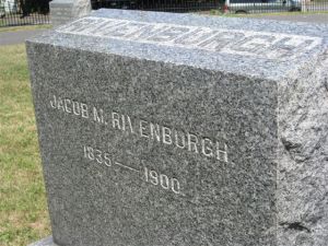 Rivenburgh, Jacob (1836-1900) Headstone